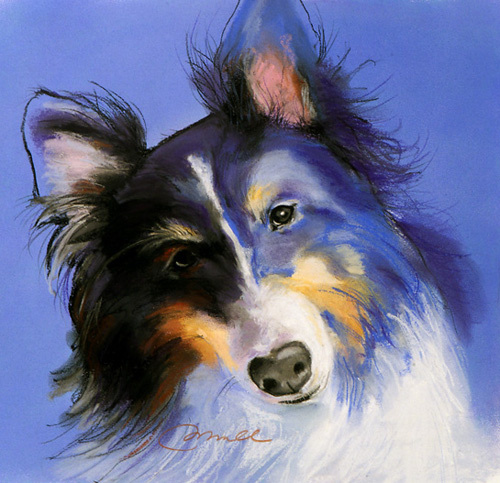 Key West style pastel